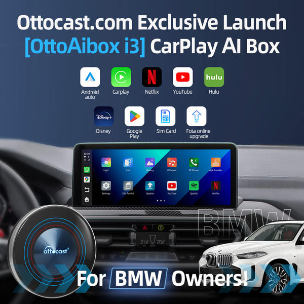 🎅🎅BMW owner's Christmas gift - Get 1 Free Bluetooth Control !🎁OttoAIBOX i3 BMW CarPlay Box