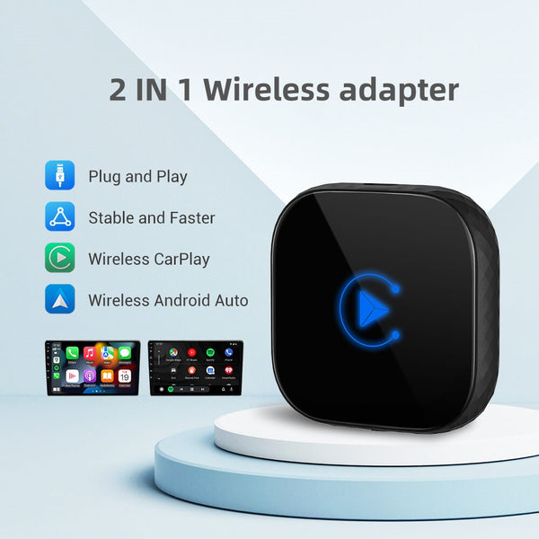 Special PRICE-ONLY $31.99🥇Wireless CarPlay/Android auto 2 and 1 adapter